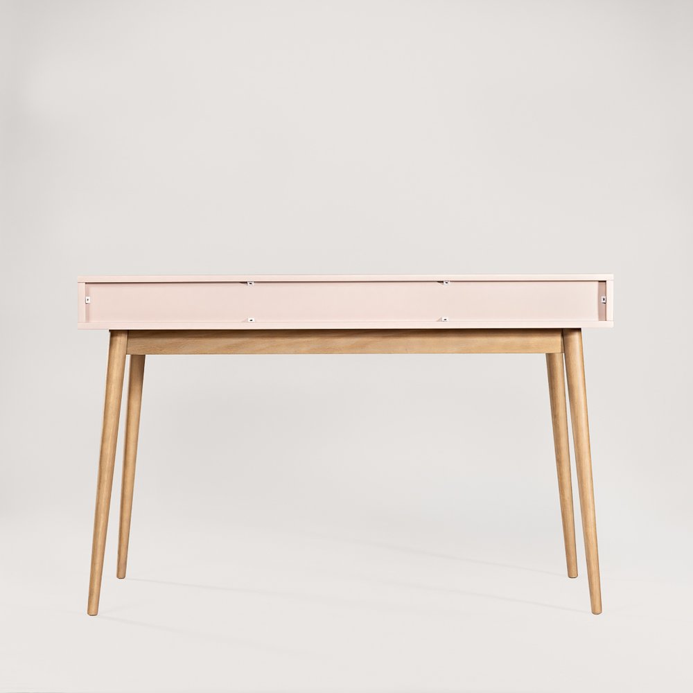 escrivaninha liva 2 gavetas rosa 8