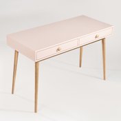 escrivaninha liva 2 gavetas rosa 9