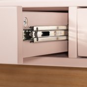 escrivaninha liva 2 gavetas rosa 15