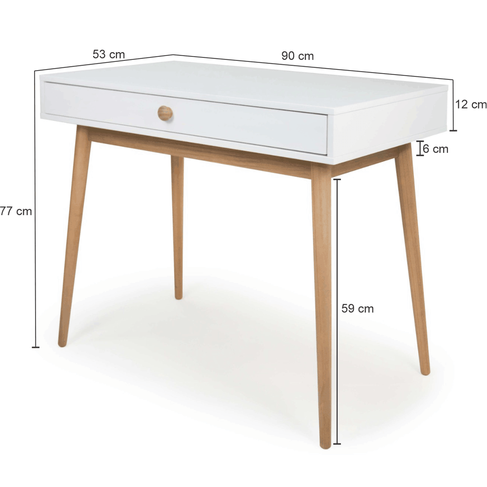 escrivaninha liva 1 gaveta cotas