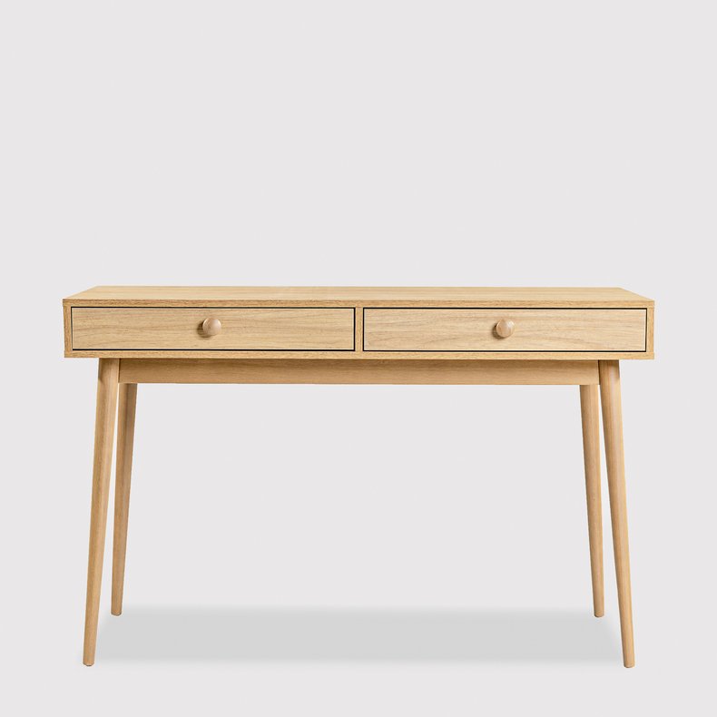 escrivaninha liva 2 gavetas madeira 1