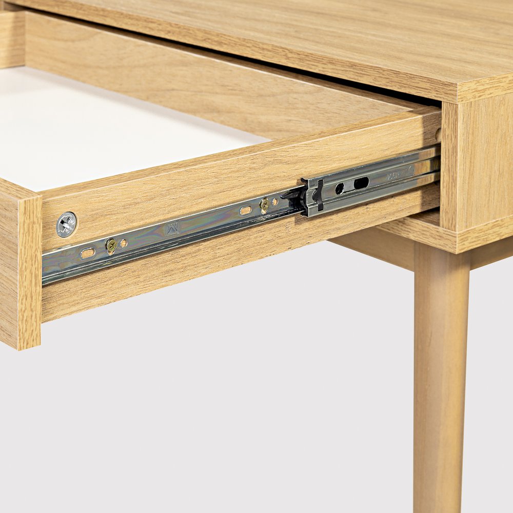 escrivaninha liva 2 gavetas madeira 8