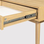 escrivaninha liva 2 gavetas madeira 8