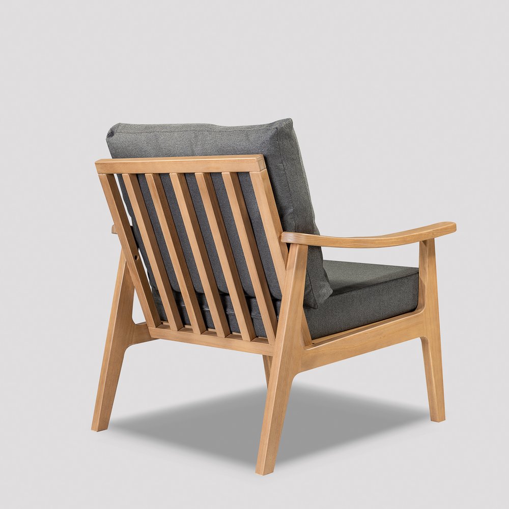 poltrona ripada com almofadas grafite 4