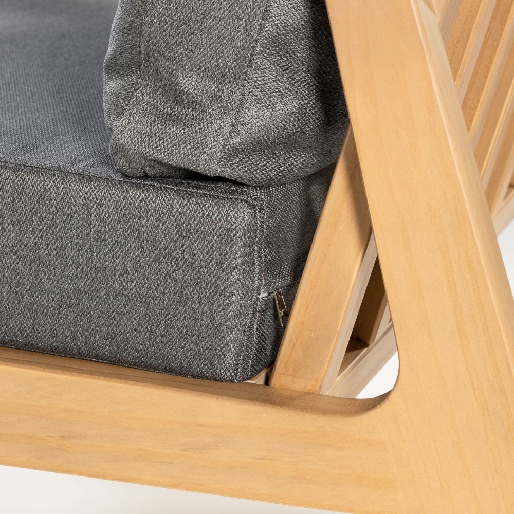 poltrona ripada com almofadas grafite 11