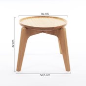 medidas mesa lateral menor