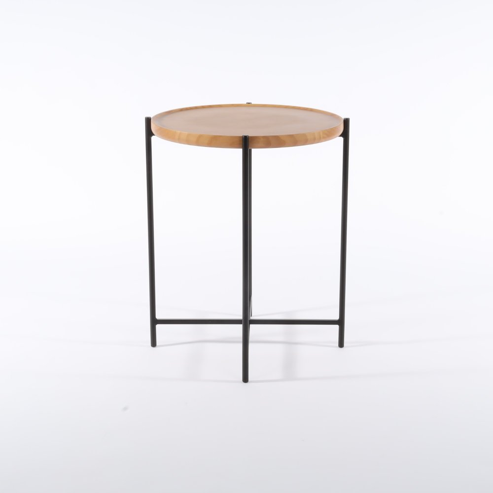 mesa lateral baixa preta 4