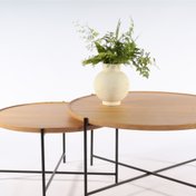 mesa de centro gold preta alta 6