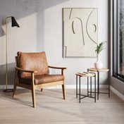 02 mesa lateral preta e poltrona de couro final