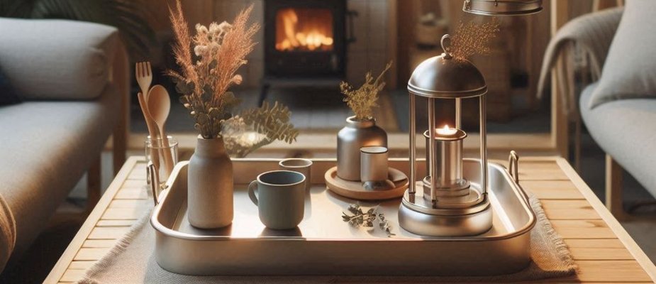 Como decorar com mesinhas de alumínio com bandeja? Guia completo inspirar seu ambiente!