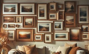 Uso de quadros na decoração