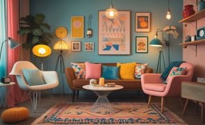 estilo de decoracao retro