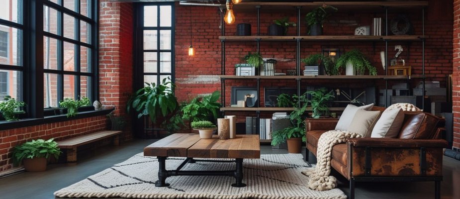 Estilo de Decoração Industrial