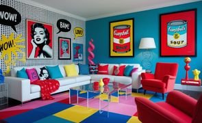Estilo de Decoração Pop Art