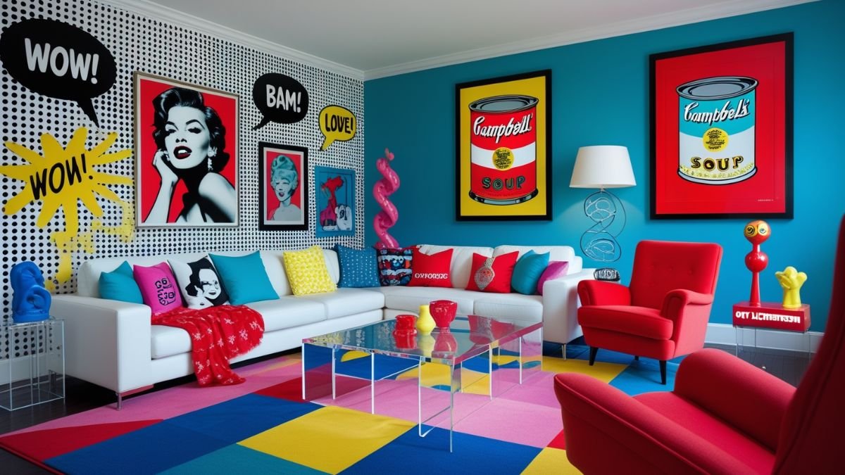 Estilo de Decora&ccedil;&atilde;o Pop Art