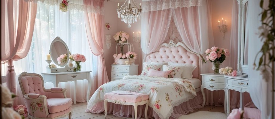 Estilo de Decoração Romântico