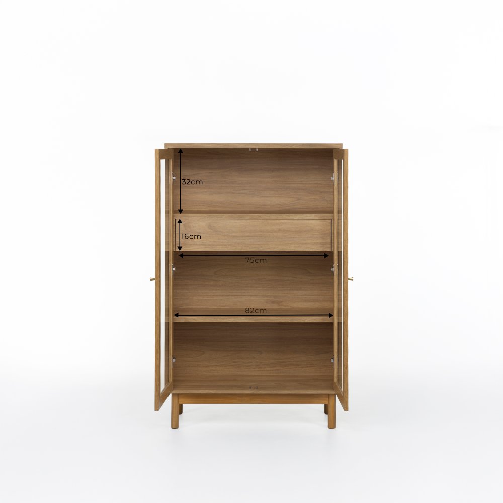 cotas prateleiras e gaveta