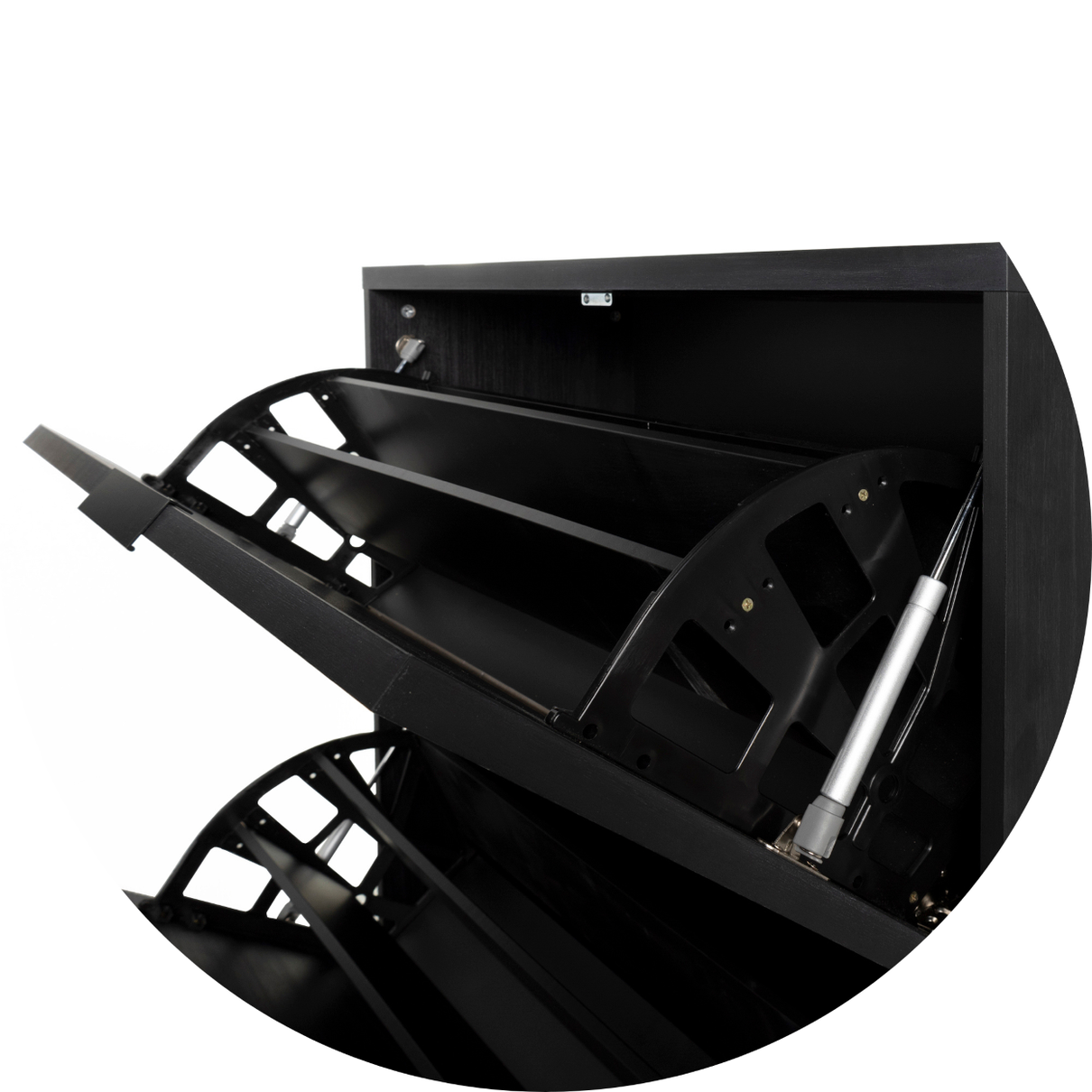 Sapateira Kaki 3 Portas - Imagem 3