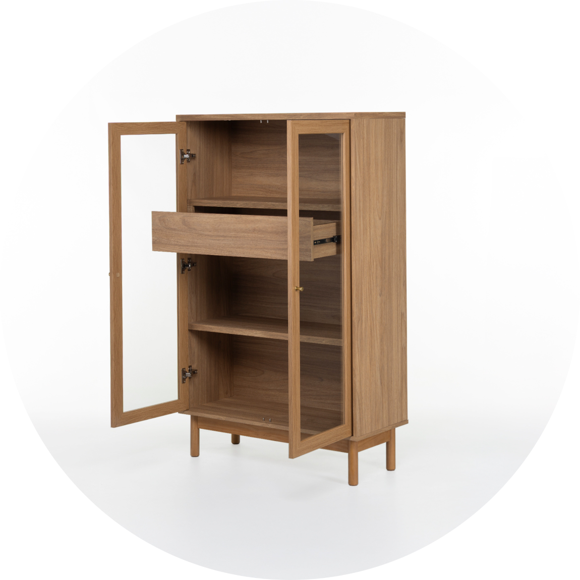 Design Cristaleira Kaki