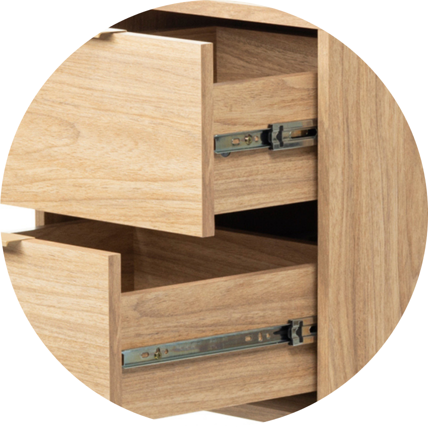 Detalhes Mesa de Cabeceira Square 2G