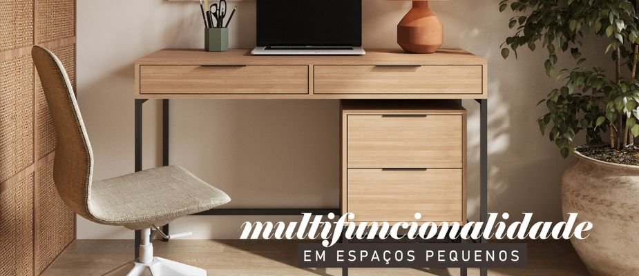 Multifuncionalidades em Espaços Pequenos