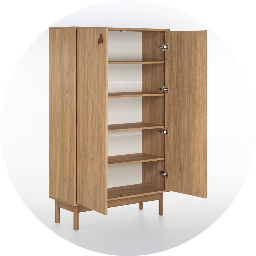 Estrutura do Arm&aacute;rio Kaki 2 Portas