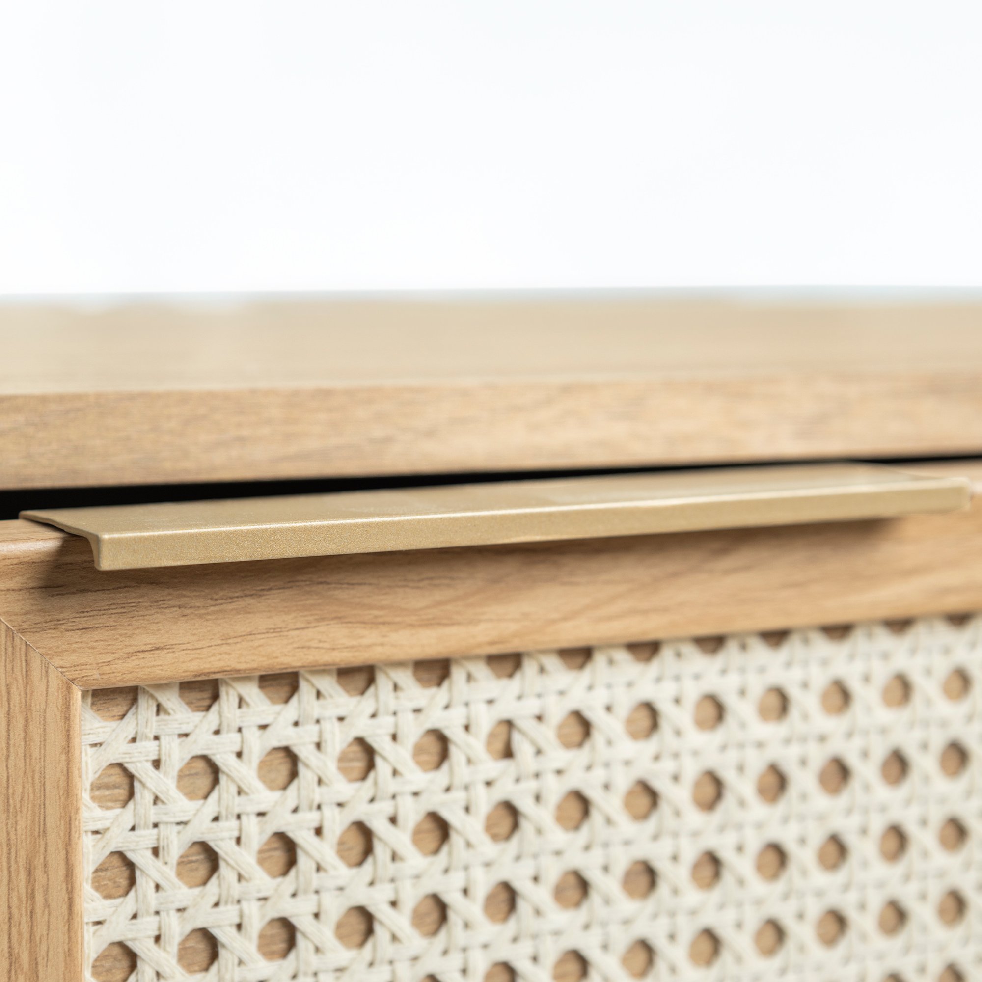 Rack Kaki 2 Portas 1 Nicho 160 cm x 36 cm Tauari - Telinha