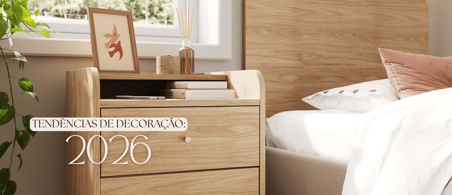 Tendências na Decoração para 2026: O que muda nos ambientes e nos móveis